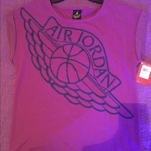 Purple Brand New Jordan Top